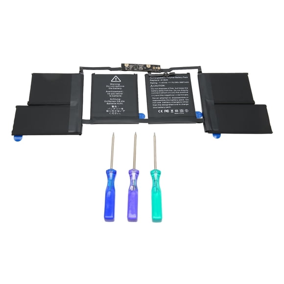 Battery Replacement, Laptop Battery Replacement 6667mAh 11.4V 76Wh  Function  For Pro 15in Laptop