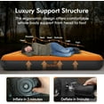 Air Mattress with Builtin USB Rechargeable Pump Camping Inflatable