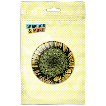 

Sunflower Refrigerator Button Magnet