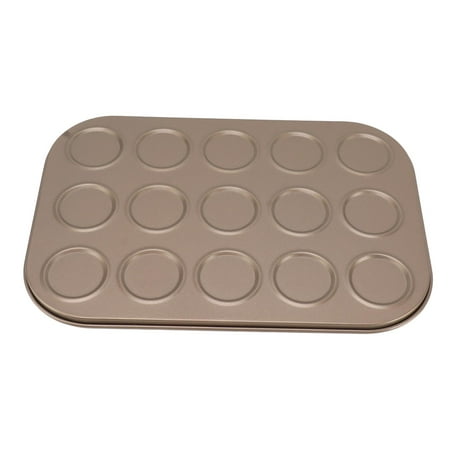 

Muffin Top Pan Carbon Steel Ensuring And Reliability Muffin Bakeware Pan Heat Resistance Even Heating Muffin Top Baking Sheet For Candies And Desserts