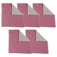 thumbnail image 1 of Absorbent Corals 5PCS Dish Rag Wipe Wiping Towel Sink Cloth Home Kitchen Clean Cleaning Supplies, 1 of 6