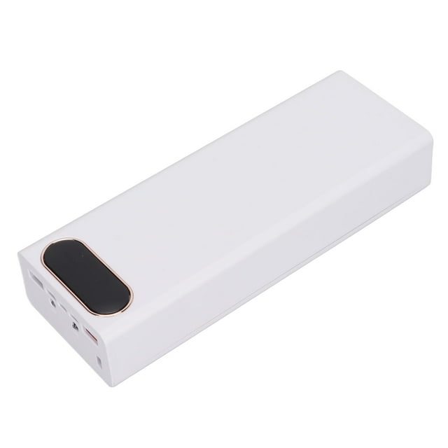Carga Rápida De 22,5 W, Kit LCD Desmontable 20x18650 Qy6 0067 Power Bank Case Battery ShellNegro