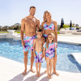 thumbnail image 1 of PatPat Family Matching Tie-dyed Swim Trunk or Tankini Swimsuit, 1 of 3