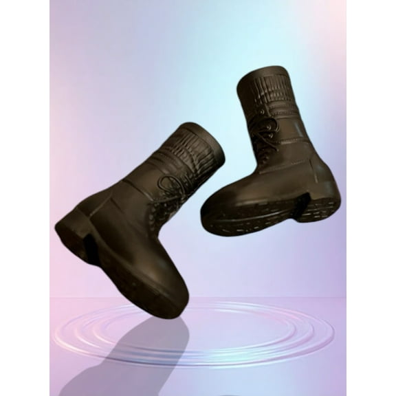 Descendants 2 - Carlos De Vil - Pair Black Boots Shoes Only Doll