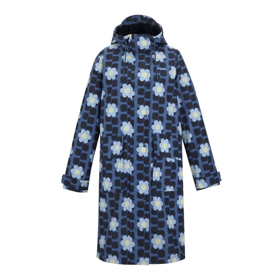 Regatta Womens Orla Kiely Floral Long Length Waterproof Jacket