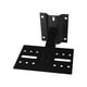 thumbnail image 3 of Soporte de altavoz Soporte fijo de pared Soporte de hasta 30 kg Servicio pesado Negro Inclinación giratoria ajustable de 180  degree para barra, hotel negro, 3 of 9