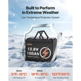 thumbnail image 4 of VEVOR 12V 100Ah Deep Cycle LiFePO4 Battery BMS Lithium Iron Phosphate Battery for RV, 4 of 9