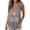 Grey, variant on Fshinging Basic Cute Women Tank Top Summer Sleeveless V Neck Heart Graphic Beach Tunic Blouses Grey L