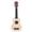 Natural Wood, variant on Ktaxon 21 Inch Ukulele for Beginner, Full Basswood Soprano Ukulele Starter Set with Strap, String, Tuner, Pick, Cloth, Black