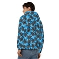 thumbnail image 4 of Goofa Bohemian Sea Turtle Pattern Mens Full-zip Hoodie, Zip-up Pullover Hooded Sweatshirt, Kangaroo Pocket Hoodie Ideal for Daily Wear, Travel, and Home-Small, 4 of 5