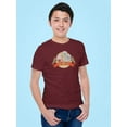 thumbnail image 2 of Cartoon Hungry Ghost Festival T-Shirt Juniors -Image by Shutterstock,  Small, 2 of 4
