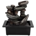 thumbnail image 3 of Fuente de escritorio LED BuyWeekMX adorno de fuente de agua lujo, 3 of 9