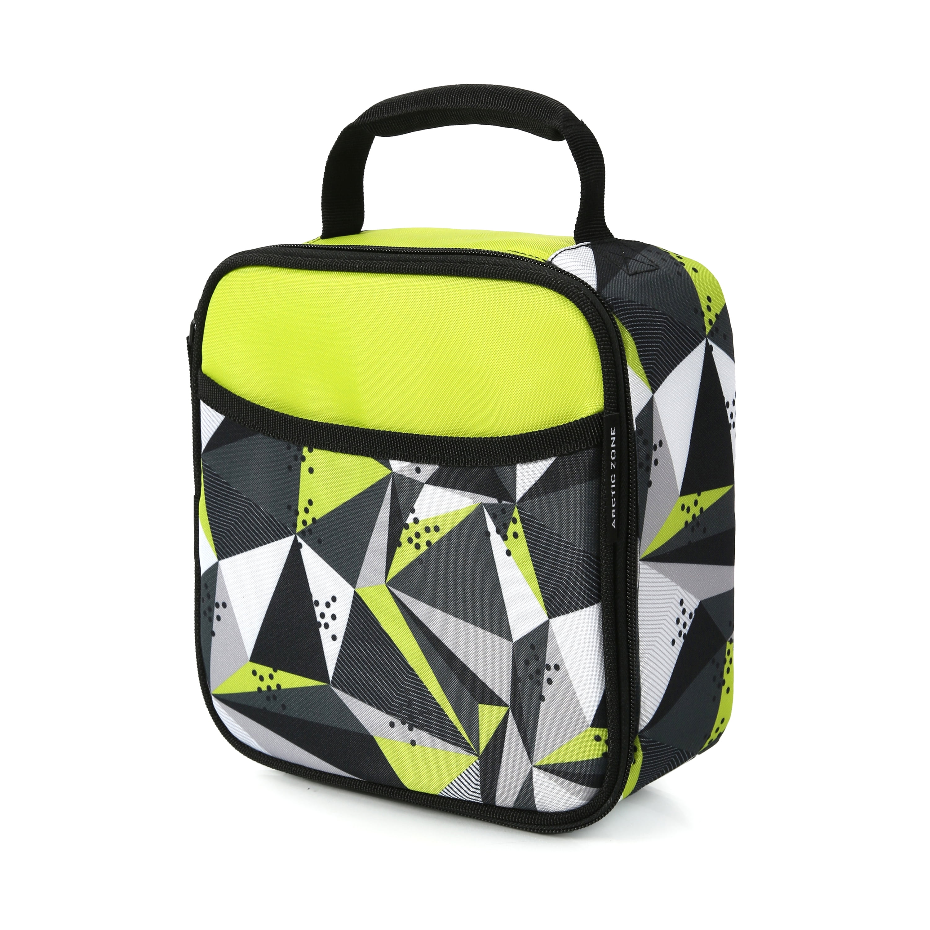 Green Pixel Kids Lunch Box - Soft-Sided, Insulated, Gives Back to A Great Cause