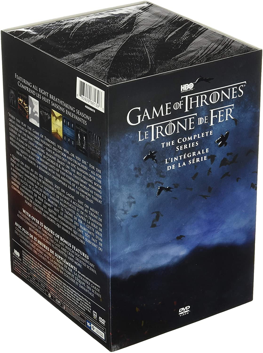 Game of Thrones: The Complete Series (DVD), starring Emilia Clarke, Peter Dinklage, and Kit Harington [2019]