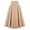 Khaki, variant on Jkety Women's Skirts Women's Stylish Spandex Comfy Fold-Over Flare Long Maxi Skirt(Khaki,XL)