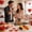 A, variant on Hometravel 100 Piece Horse Shaped Fruit Picks, Bamboo Skewers for Party Snack Decoration, Themed Appetizer Sticks for Gathering, Event, Celebration, Food Presentation