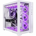 thumbnail image 2 of CLX SET Gaming Desktop Computer - AMD Ryzen 7 7800X3D - 64 GB - 6 TB HDD - 2 TB SSD - Mid-tower - White - AMD Chip - Windows 11 Home 64-bit - NVIDIA GeForce RTX 5070 12 GB GDDR7 - IEEE 802.11ax - 8..., 2 of 6