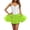 Light Green, variant on Women's LED Light Up Tutu Skirt - Colorful Operated Glowing Skirt, Flared Layered Skirt for Evening Wear, Parties & Photo Shoots Black