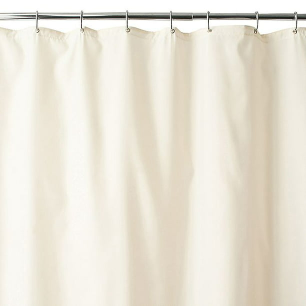 Fabric Shower Curtain Liner In Ivory, Bed Bath And Beyond Shower Curtain Liner
