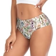 thumbnail image 2 of Fotbe Floral Calzones Estampados para Mujer – Ropa Interior de Algodón, Cómoda, Suave y Elástica-Large, 2 of 6