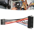 thumbnail image 3 of Conector del Arnés de Cablado, Adaptador de Cable de Alimentacia del Conductor de Cobre de 24 Pines A 14 Pines 18awg para la Placa Base de, 3 of 7