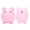 Pink, variant on BIMZUC Pink Vinyl Piggy Bank for Kids, Durable Cartoon Animal Coin Cash Money Jar Gift, 3.94 inches / 10 cm