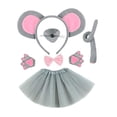 thumbnail image 2 of diadema con orejas de ratón para niños, tocado para fiesta de para Halloween, cumpleaños, 2 of 8