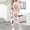 thumbnail image 1 of Puntoco Conjunto de sudadera y pantalones de manga larga con estampado informal para mujer Puntoco Puntoco-4496, 1 of 5