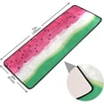 thumbnail image 3 of Coolnut Watermelon Runner Rug 72x24inch,Non-Slip Anti Fatigue Comfort Floor Mats Kitchen Long Rugs for Bedroom Living Room Bathroom Hallways Entrywa2, 3 of 7