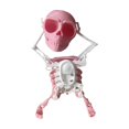 thumbnail image 2 of Skeleton Wind Up Toy - Dancing Swinging Mechanical Figure, Clockwork Animated Halloween Decoration, BPA-Free Plastic No Battery Needed Kids Room Decor, 2 of 6