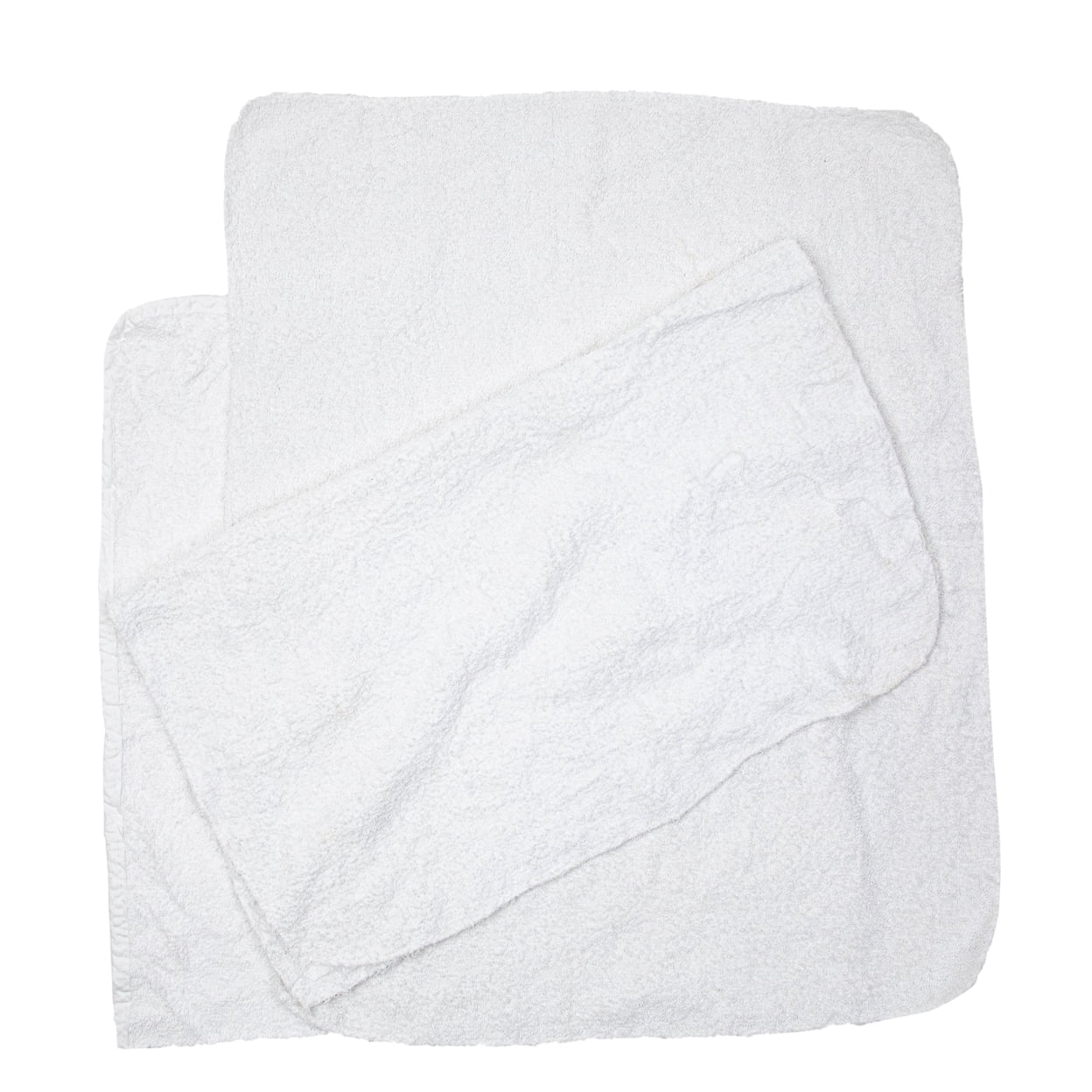 Arkwright Reclaimed Terry Cleaning Rags (5 lb Bag), T-Shirt Material, Sizes  14x14 to 20x20, White Multipurpose Cloth for Home or Business 