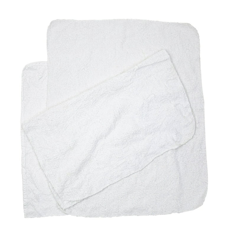  Arkwright W11 Terry Cleaning Rags Bulk - (Pallet of 625 lb)  Cotton Quick Dry Absorbent Reusable Towels, Multi-Purpose Cloths for  Kitchen, Car, Bathroom, Gym, and Bar, White : Health & Household