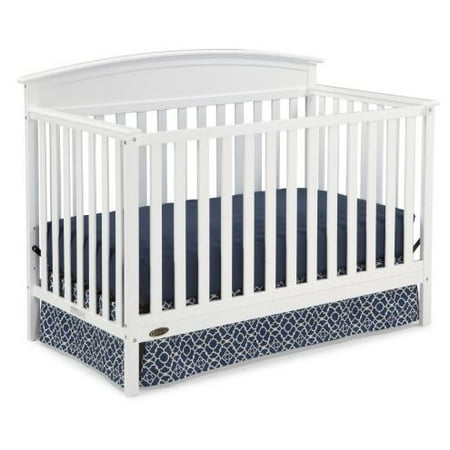 Photo 1 of (MISSING HARDWARE; COSMETIC DAMAGES) Graco Benton 4-in-1 Convertible Crib - White