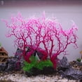 thumbnail image 2 of Unique Bargains 1 Pcs Colorful Coral Reef Decor Mini Faux Coral Decor for Aquarium Decorations Pink White 33.5x26.7cm, 2 of 7