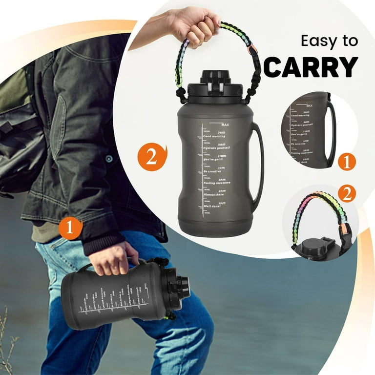 ATB 6 Water Canister Bottles Flexible Collapsible Foldable Reusable Bag BPA Free