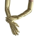 thumbnail image 3 of Aellinatey Sexy Metallic Hand Gloves for Women and Girls in Theme Party Costume, 3 of 16