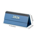 thumbnail image 2 of Tyidzon Small Desk Calendar 2026, Desktop Calendar 12 Months - Mini Standing Flip 2026 Calendar for Home, School and Office Supplies, 8.3" x 3.6", 2 of 6