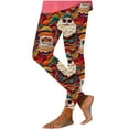 thumbnail image 5 of Wancir Women's Christmas Leggings, Trendy Funny Printed Casual Pants, High Waist Plus Size Athletic Yoga Stretchy Leggings, 5 of 7