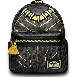NWT- Loungefly Disneys Exclusive Marvel Black Panther Mini Backpack Loungefly Marvel Wakanda Forever: Black Panther Mini  main image 3