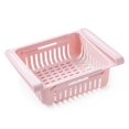 thumbnail image 1 of cajones rosas para refrigerador, estante de almacenamiento ajustable, organizador de capas divisorias para refrigerador, cajón para refrigerador Tiro, 1 of 5