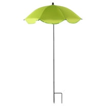 Yaoyar Plant Umbrellas for Outdoor Plants, Adjustable Height & Angle Garden Umbrella Shade Cover from Blazing Sun Rain, Large Sunblock Plant Umbrella Shade Set for Potted Plants Garden Beds Flower