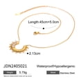 thumbnail image 6 of Sunyuer Women's Vintage-Inspired Multi-Layered Necklace - Stainless Steel with Zirconia & Crystal Sunflower Pendant, Durable & Stylish, 6 of 7
