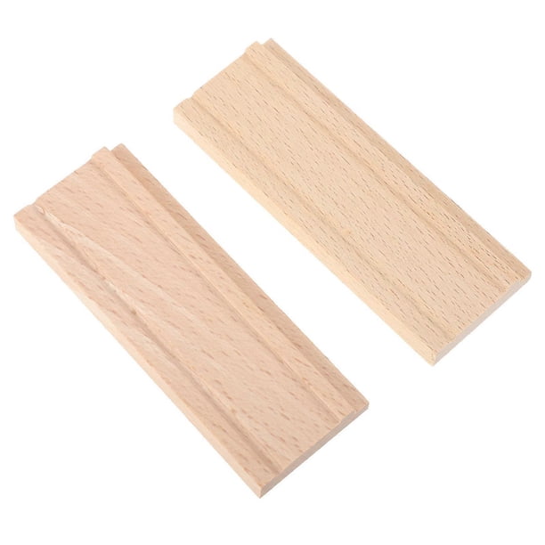 Kalimba Special Bridge Thumb Piano Accessory Professional Appearance Natural Wood Kalimba Bridge 3.6×1.3×0.4in DIY Projects 2Pack