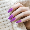 thumbnail image 4 of unbranded Accesorios Para Nail Art Con Postizas Mate En Colores Sólidos Para Creativa, 4 of 5