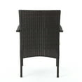 thumbnail image 6 of Rosario 7 Piece Outdoor Rectangular Wicker Dining Set, Multibrown, 6 of 11