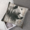 thumbnail image 7 of nygtbtfer , Throw Pillow Cabin Pine Trees Decor White, 7 of 7