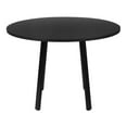 thumbnail image 4 of OSP Home Furnishings Prado 42" Round Conference Table with Black laminate Top and Black Finish Metal Legs, 4 of 6