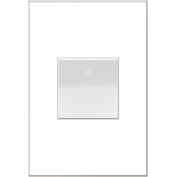Legrand Adorne 15A 1 or 3-Way Paddle Switch (White Finish), ASPD1532W4