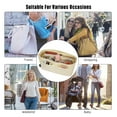 thumbnail image 7 of LingStar beige Tote Handbag Organizer Insert with Key Chain,Zipper Purse Detachable Wallet,Medium, 7 of 7