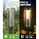 thumbnail image 5 of Luces solares para caminos BITPOTT, paquete de 4, impermeables IP65 para exteriores, 5 of 8
